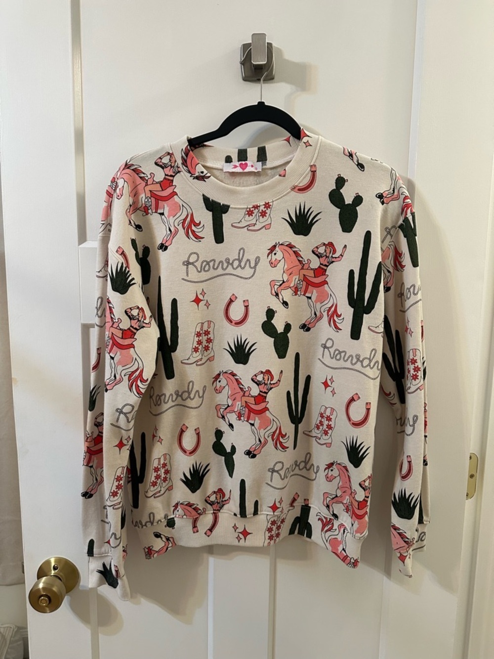 BUDDY LOVE  rodeo western Graphic Sweatshirt - brand new